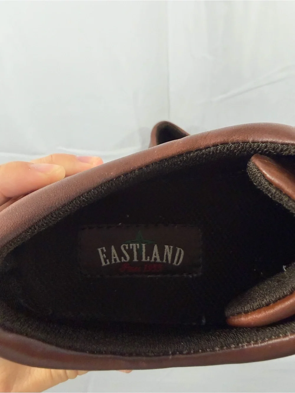 NWOT Eastland Women’s Size 10 Brown Leather Lace-Up Casual Shoes